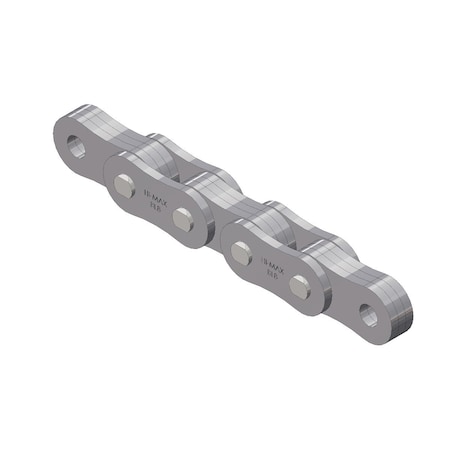 Maxco Chain Bl823 Riveted ASME/ANSI Leaf Chn, 2 X 3 Lacing, 50Ft Reel, 1" Pit, PK50 BL823HMR50